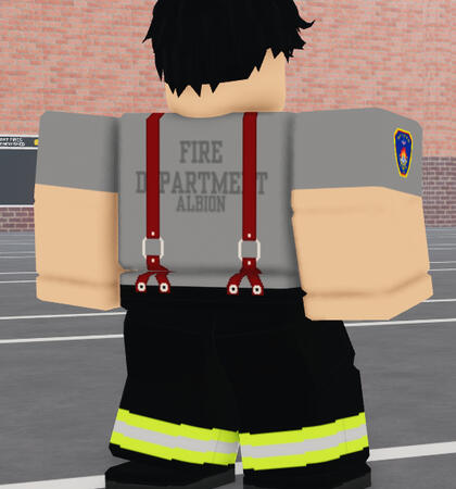 Albion Metropolitan Fire Department | Stationwear/Suspenders