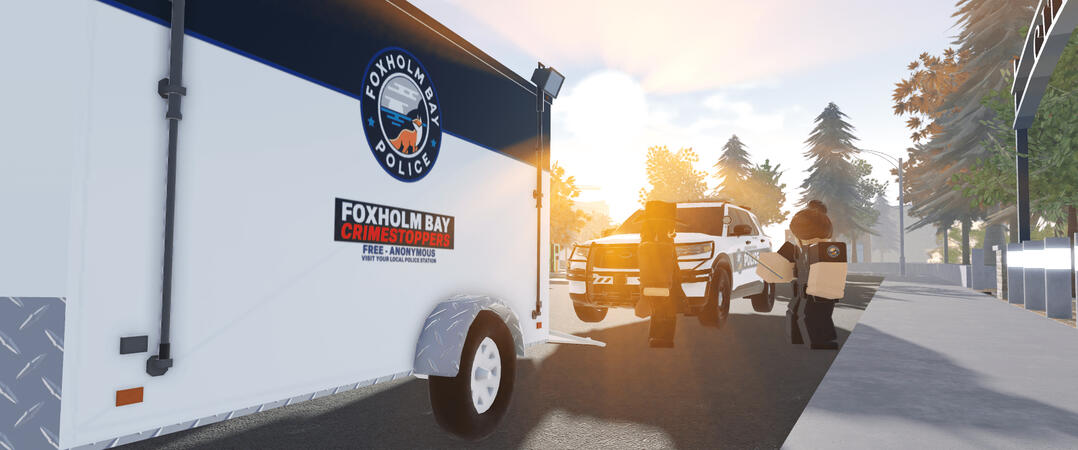 Foxholm Bay Regional Police Department | Community Response Trailer + FPIU